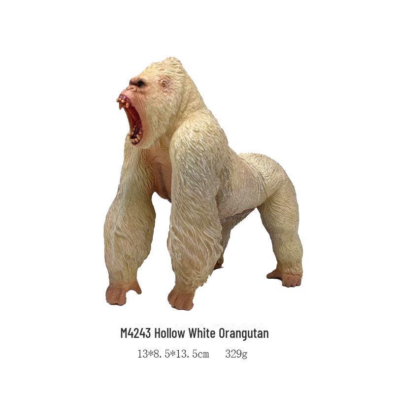 Cross-border Children's Educational Orangutan Model Toy: Handcrafted Static Chimpanzee Ornament