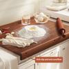 Ebony Cutting Board Home Commercial Double Sided Solid Wood Cutting Board Wooden Panel Home Panel Kneaded Fruit Cutting Board