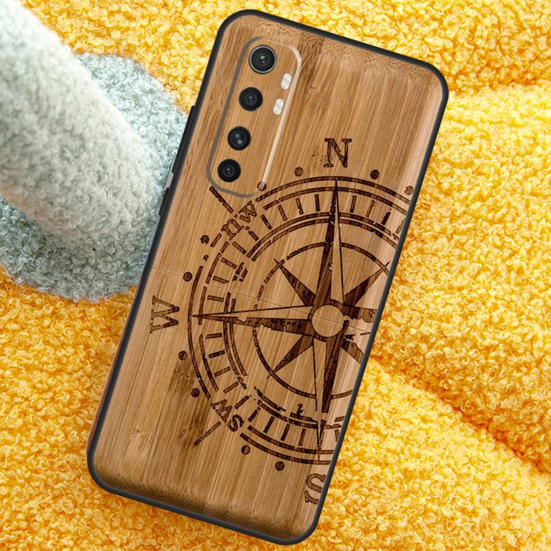 Natural Bamboo Wood Animal Print For Xiaomi Mi 11T Pro 9T 10T 11 Lite Cover Fundas For POCO F3 M3 M4 X3 Pro X3 GT NFC Case