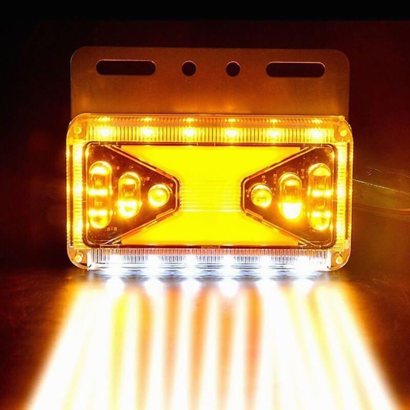 Truck led waterproof super bright trailer light 24V Universal Led light Side Marker Car Lights for Trailer Trucks Caravan Cleara