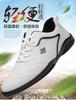 2025 Spring and Autumn New Men's Daily Casual Leather Shoes Men's Sports Style Leather White Shoes Lace-up Single Shoes Men 9876