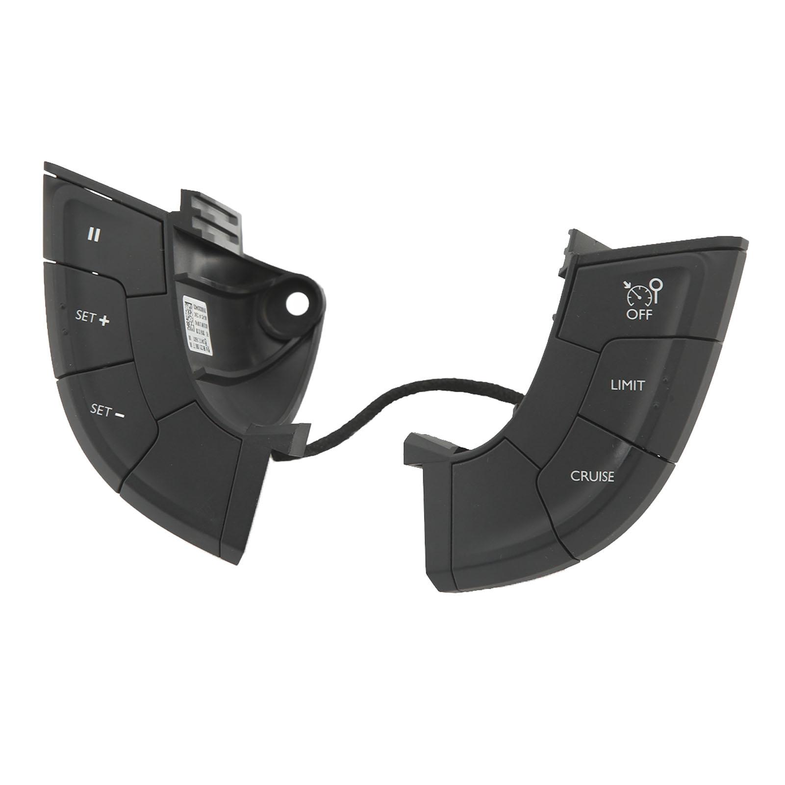 

Кнопка переключателя управления рулевым колесом 4112QK Многофункциональные автомобильные аксессуары Замена для Peugeot 508 508SW 2011–2018