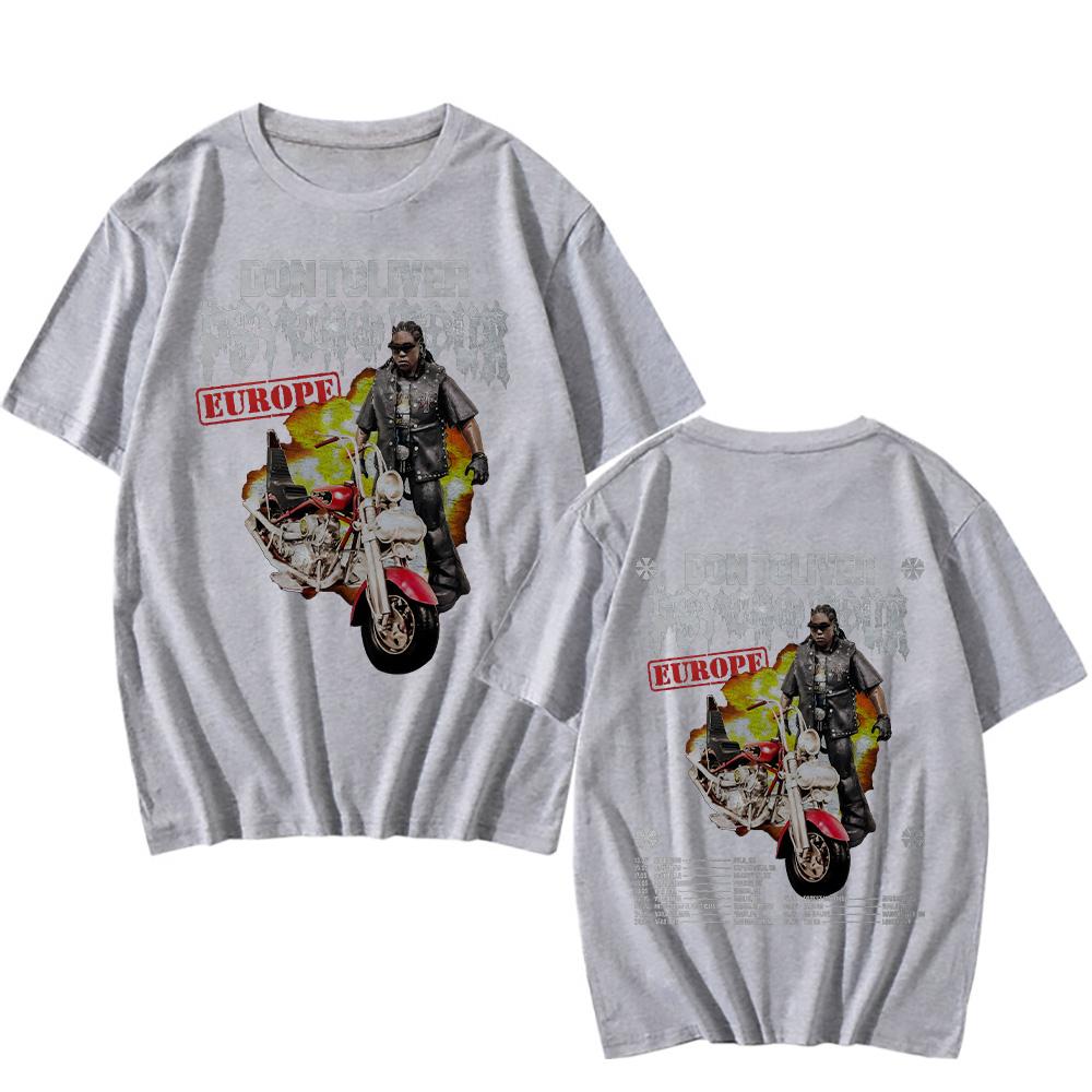 Don Toliver Tour 2025 Tshirts Rapper Don Toliver Hip Hop T-shirt New Women/Men Punk Y2K Tee-shirt Vintage Short Sleeve Cotton Streetwear