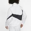 Nike Sportswear Big Swoosh Men's Loose Fit Woven Windbreaker Jacket White Black AR3133-100