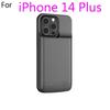 Per iPhone 11 12 13 14 Pro Max XS Max XR 6 7 8 Plus SE 5S 13 Mini Custodia Caricabatterie Portatile Power Bank Copertura di Ricarica Capa