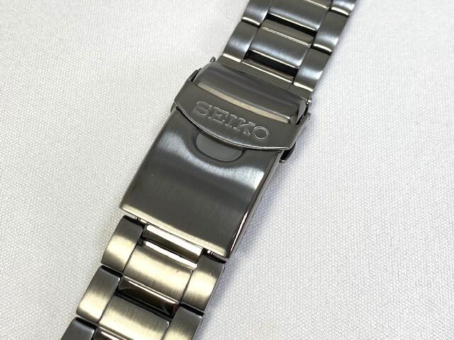 3399DB SEIKO 5 Sports 22mm Stainless Steel Bracelet Black for Via SNZE83J1/ SNZE83JC/ 7S36-02P0 (Ships Nekoposu)