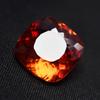 Natural Orange Sapphire Loose Gemstone 8.25 Ct Stone Square Cushion Shape September Birthstone Gift