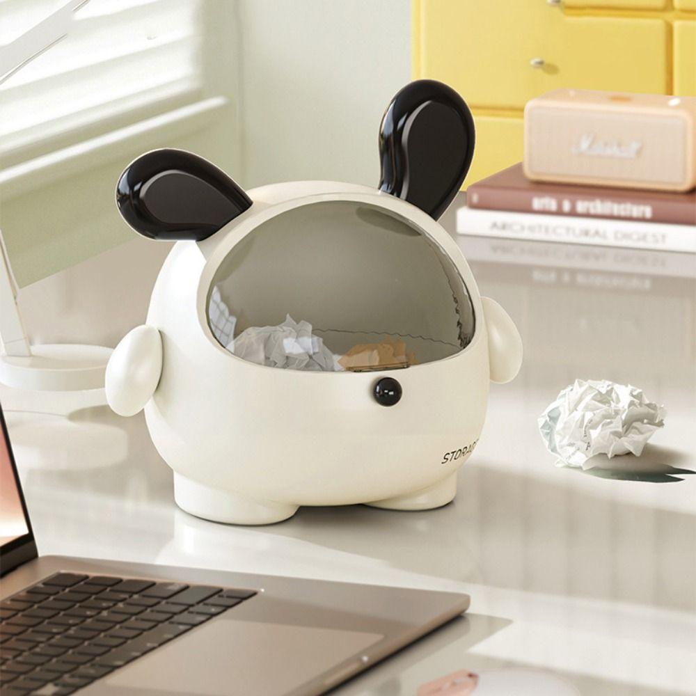 High-capacity Desk Organizer Bin Multifunctional Stationary Storage Cute Desktop Storage Box