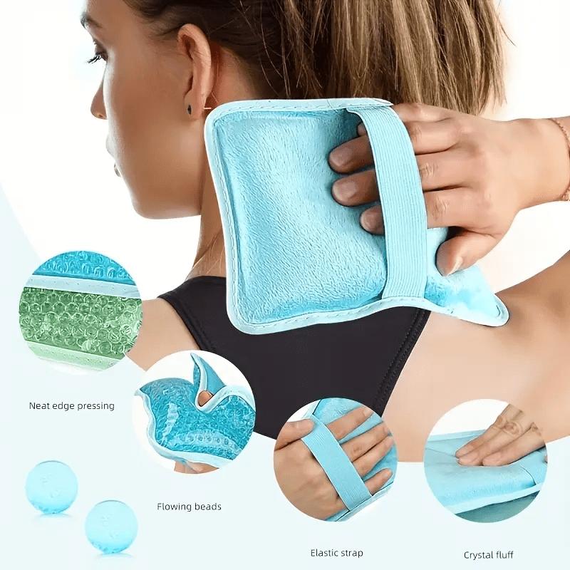 Gel Ice Pack for Injuries Reusable for Pain Swelling Injuries of Knee Shoulder Foot Back Heat & Cold Compress Bag Personal Care