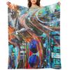 I Can Make You Slip - Design 1 Throw Blanket Moving Soft Big Beautifuls Flannel Blankets