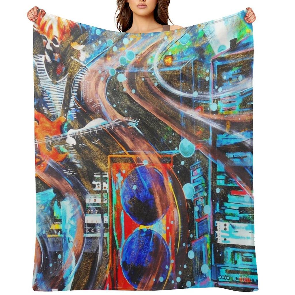 I Can Make You Slip - Design 1 Throw Blanket Moving Soft Big Beautifuls Flannel Blankets