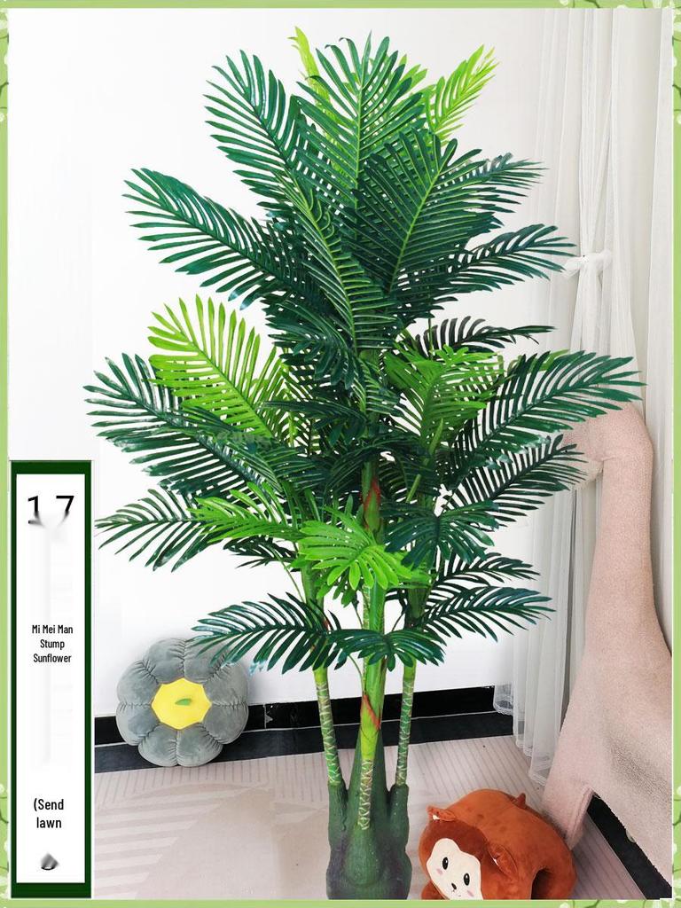 Large Indoor Evergreen Bonsai: Fake Plastic Tree Decor for Living Room.