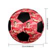 Jamal Musiala Ballon de Football en Salle Coloré Couture Machine PVC Taille 5 Entraînement d'Équipe Prêt pour la Compétition Durable Haut Rebond Cadeau Sportif Cool