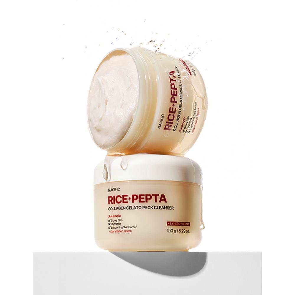 Nacific Rice Pepta Collagen Gelato Pack Cleanser 150g