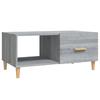  Coffee Table, Grey Sonoma Oak, 89.5x50x40 Cm