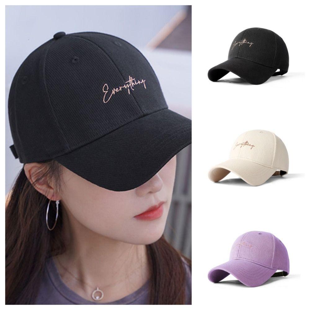 

Korean Style Baseball Cap Streetwear Baseball Hat Trendy Sun Visor Versatile чёрный