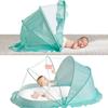 Baby Bed Mosquito Net Foldable Full Coverage Bed Mosquito Netting For Baby Portable Breathable Infant Newborn Crib Mosquito Nets