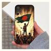 Bangladesh Flag For Samsung S9,S10,S20,S10,S21,S25,S24,S23,Ultra,FE,Plus,Lite,Soft Silicone Black Case