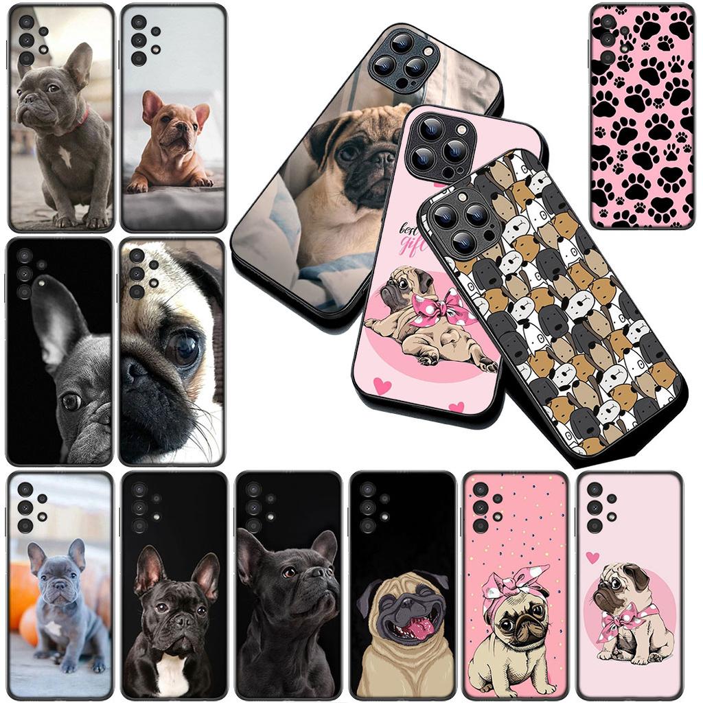 Cover for Xiaomi Poco C75 C65 C85 X7 X6 M8 F7 F8 Ultra F6 Pro MI PocoF7 Casing Silicone Phone Case Paw France Bulldog Dog Art