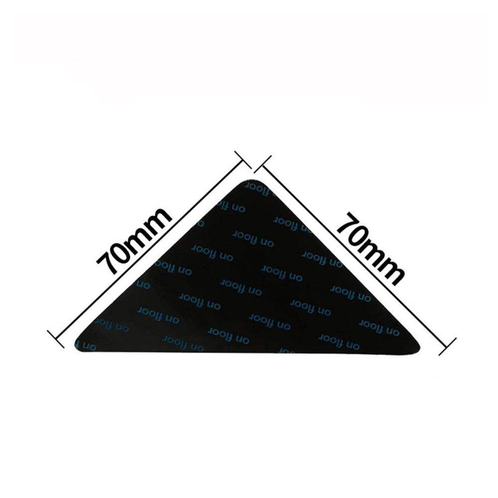 

4Pcs Strong Adhesive Non-slip Carpet Stickers Reusable Mult Shapes Self Adhesive Rug Stickers PU Multifunctional Carpet Tape