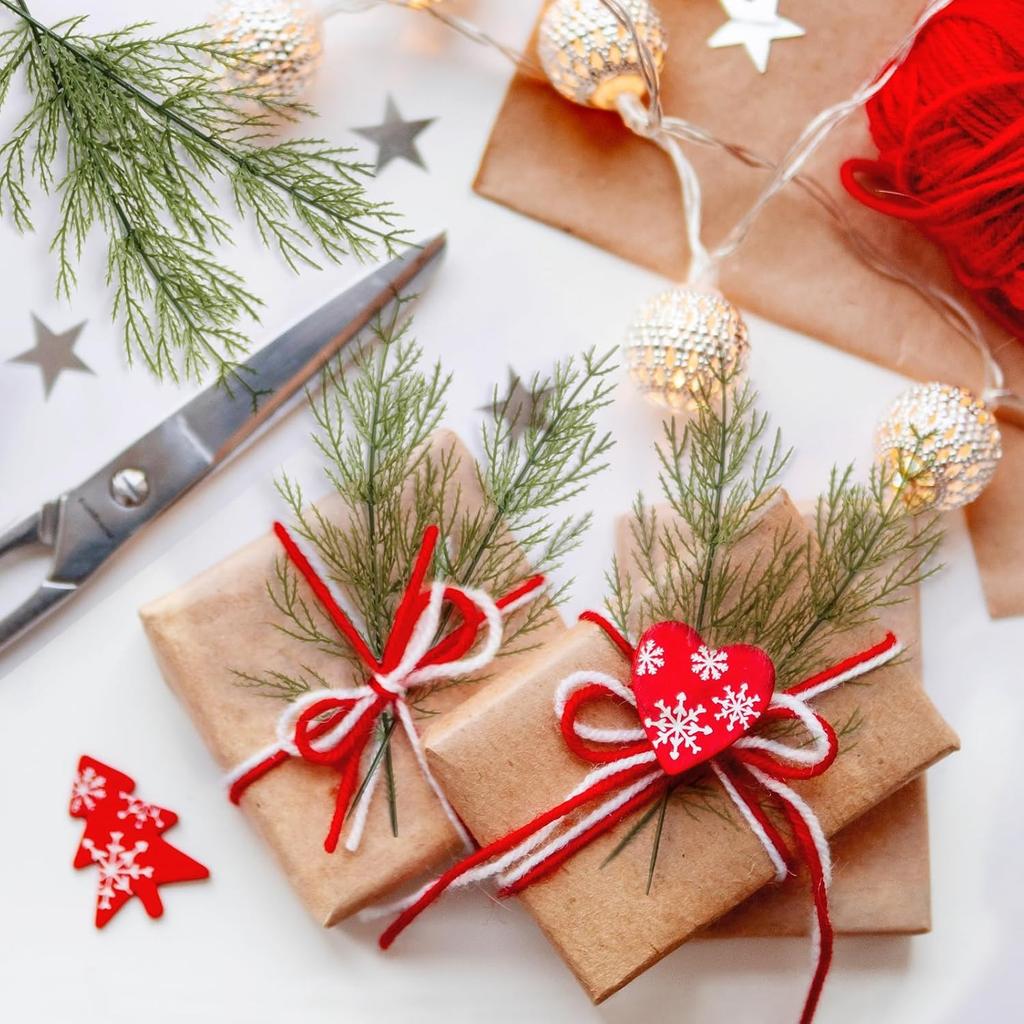 3/5/10Pcs Artificial Pine Needle Christmas Decoration 35cm Christmas Tree Ornament for Home Decor 2025 New Year Gift Accessories