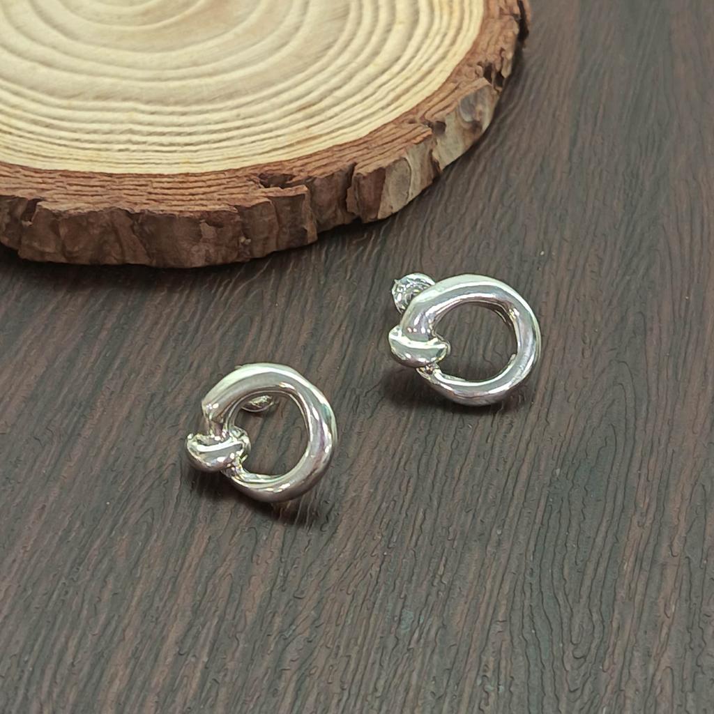 UNO DE50 S925 Silver Gold Plated Elegant Earrings High Quality Jewelry Gift for Women Fashion Noble Style