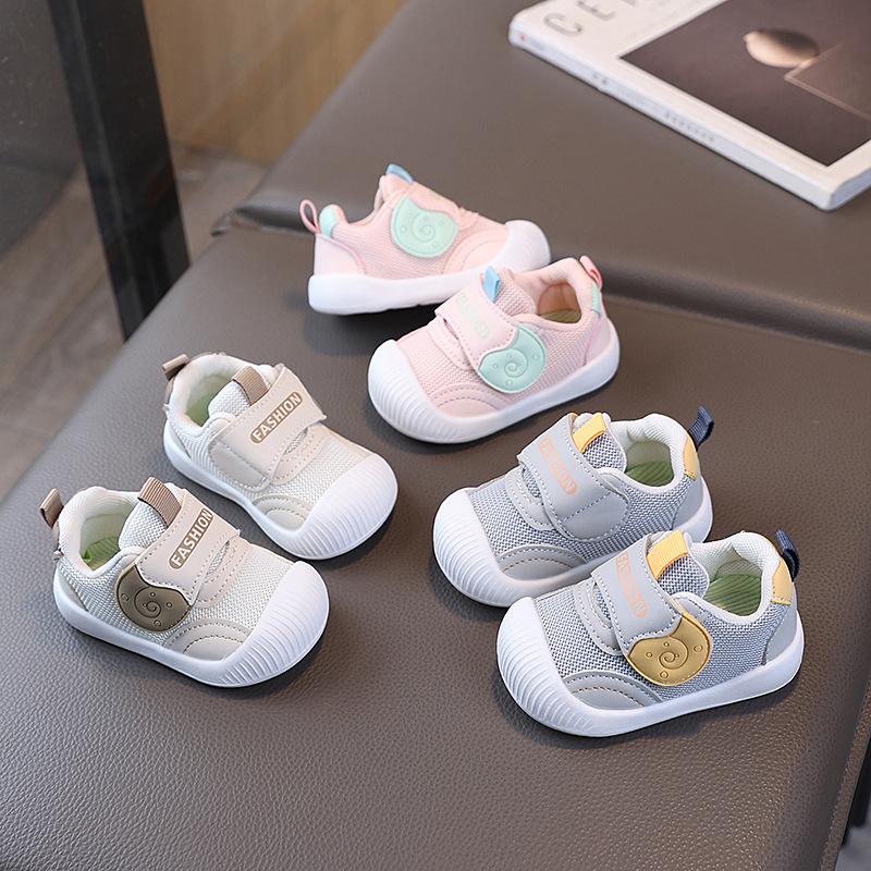Baby Soft-Soled Toddler Shoes for Boys & Girls: Breathable Mesh for Spring/Autumn