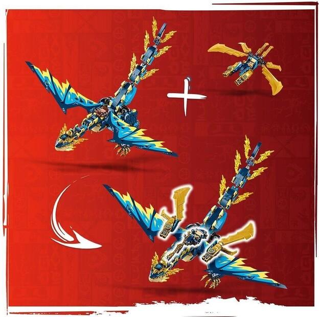 LEGO Ninjago 71796 Elemental Dragon Vs Empress Moss