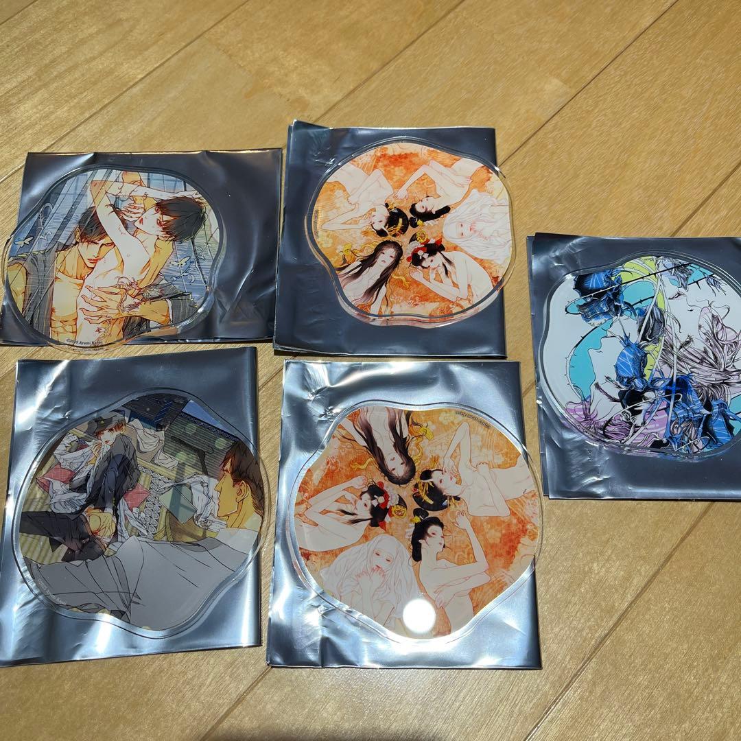 

[USED] Ayumi Kasai Manga Exhibition Nujigoto Acrylic Coaster Collaboration Cafe Toriko