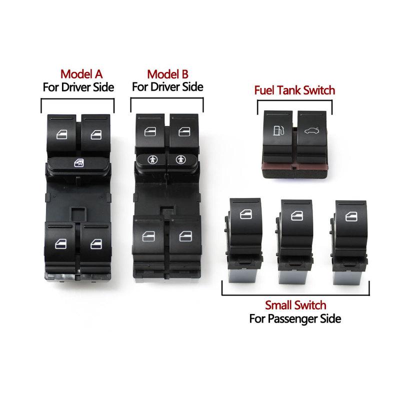 7L6959857B Car Electric Power Window Control Switch Fuel Tank Cover Unlock Trunk Switch For VW Volkswagen Touareg 7L 2003-2010