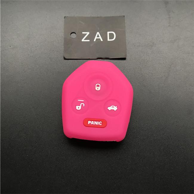 ZAD 4 buttons silicone car key case Shell cover For for Subaru Tribeca Forester WRX XV Outback Legacy Impreza Crosstrek