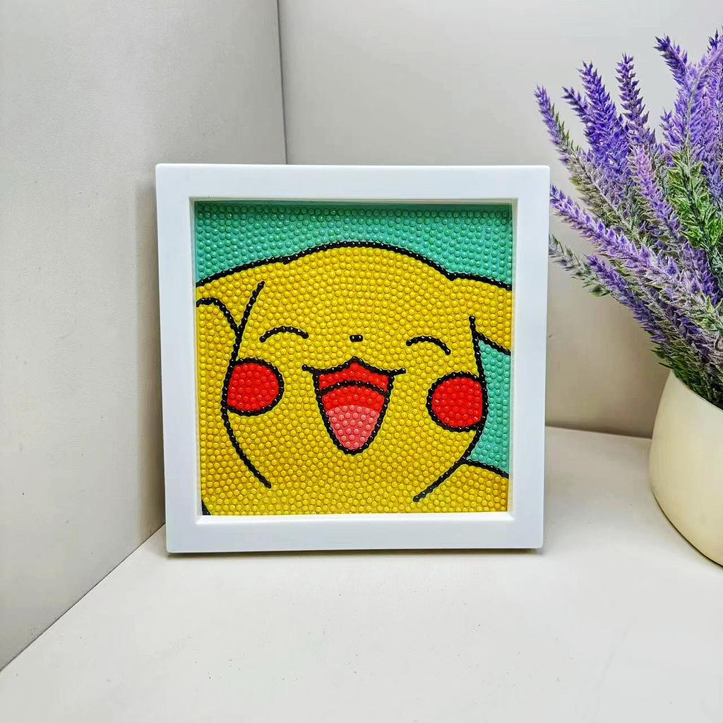 Free Shipping/Cartoon Diamond Painting Children'S Gift Handmade Cross Stitch Framed Diy Bedroom Sticker