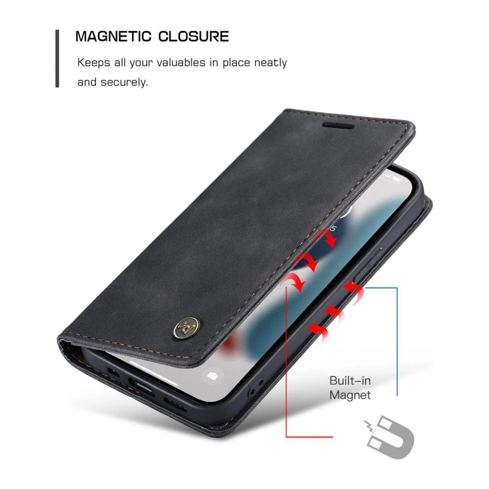 Für Samsung Galaxy S23 Plus Klapp-Leder-Geldbörse Handyhülle Cover Blau