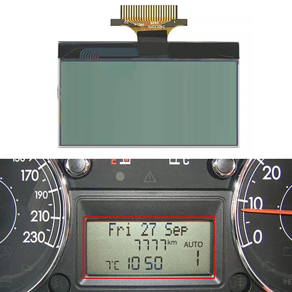 51701537390271 503001100300 LCD Display For Fiat Punto Grande Punto Fiorino Doblo Manual Citroen Nemo Instrument Replacement