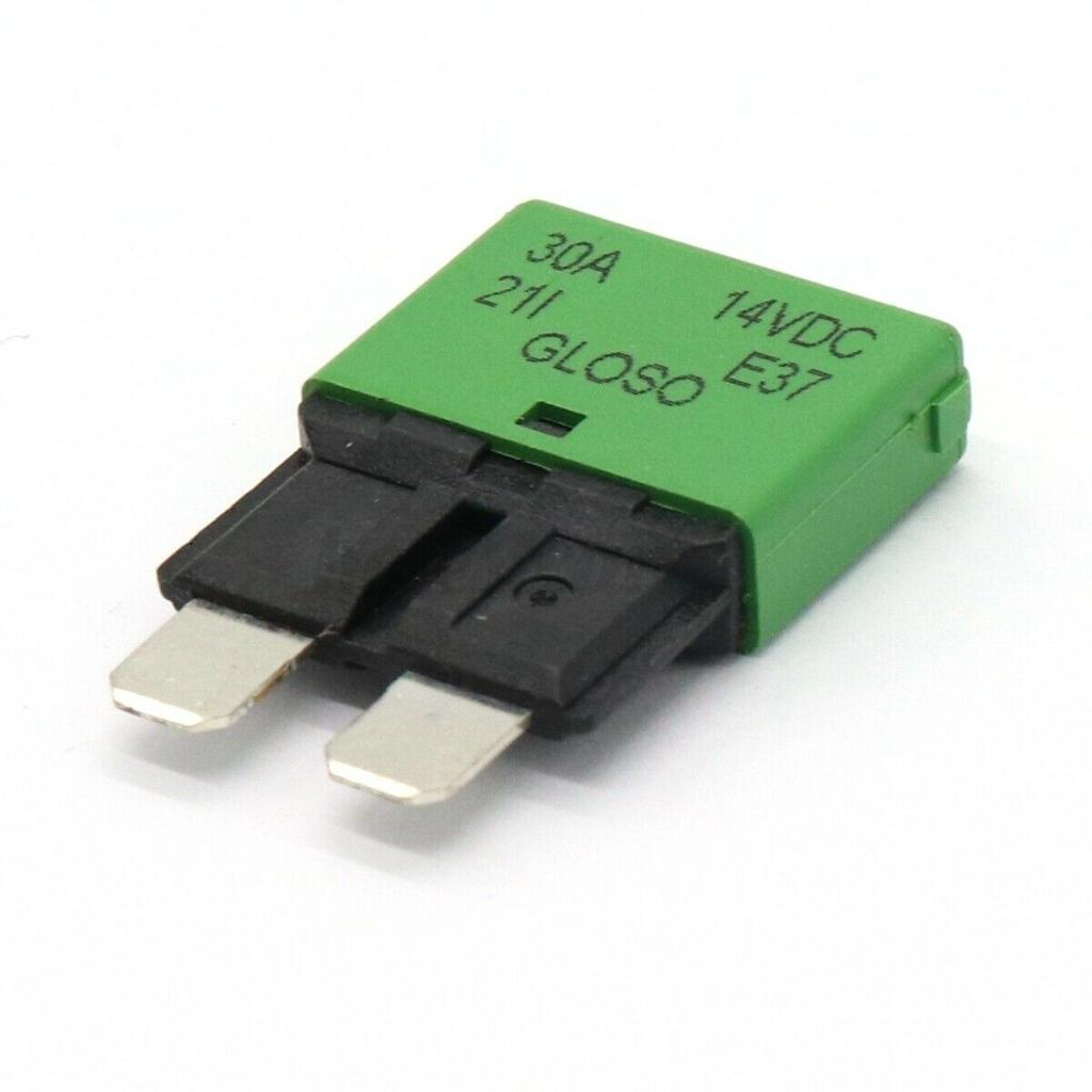 Rücksetzbarer Sicherungsautomat Flachsicherung Neu 12V+24V Rücksetzbar 5-30A Marine Automatik