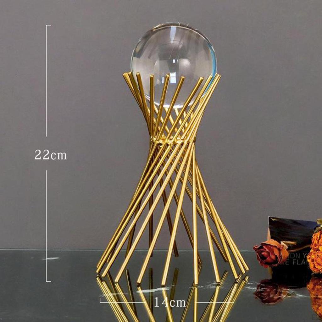 Statues Home decoration Golden Decorative Ornaments for Living Room, Bedroom, Office Desktop, TV