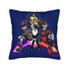 Murder Drones  Square Pillow Cases Uzi Doorman Cushion Covers Fashion Zippered Decor Pillowcover for Sofa 40x40cm