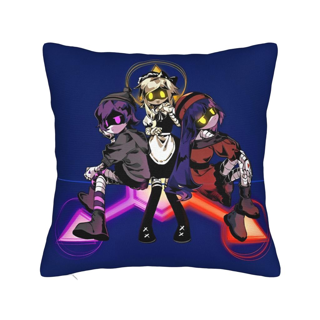 Murder Drones Square Pillow Cases Uzi Doorman Cushion Covers Fashion Zippered Decor Pillowcover for Sofa 40x40cm