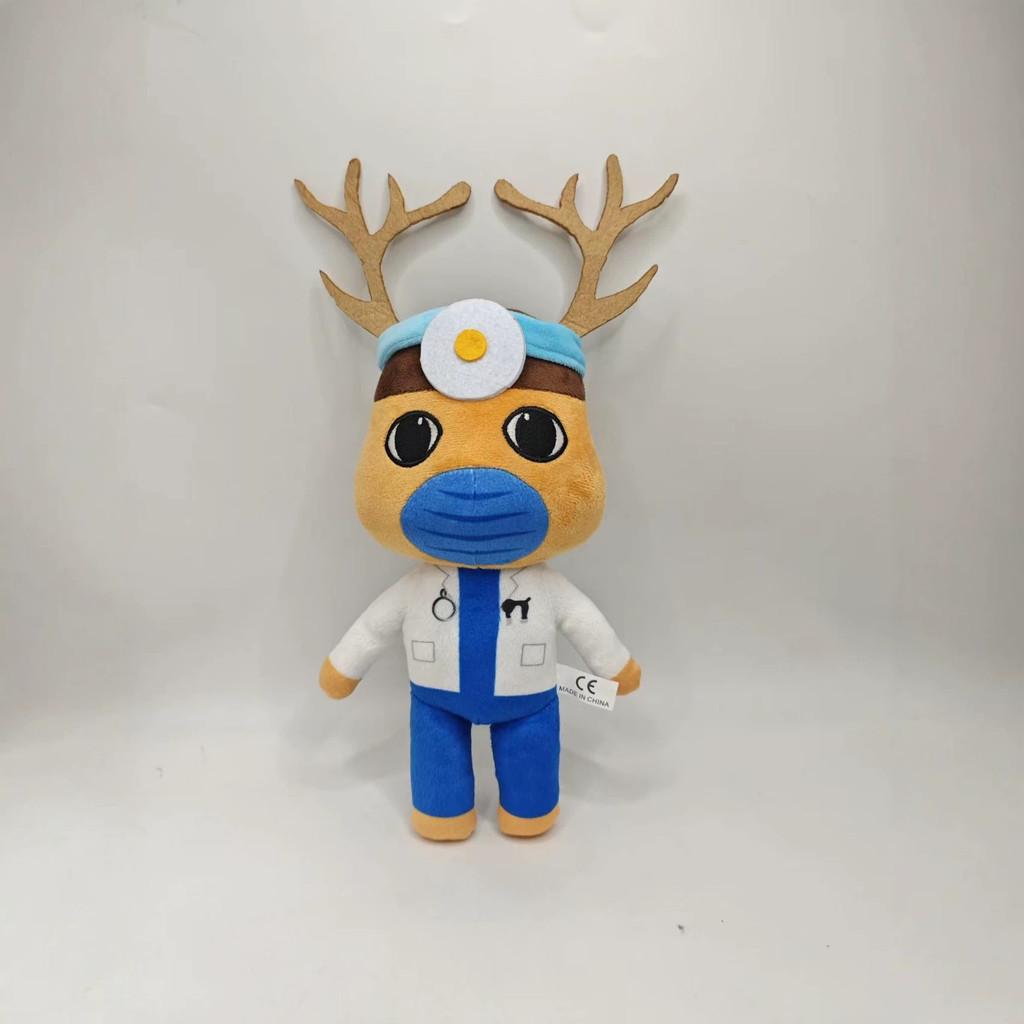 Animal Hospital Plush Toy Set With Soft Pp Cotton For Kid And Collectors
