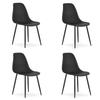 WAT Chair Black / Black Legs X 4