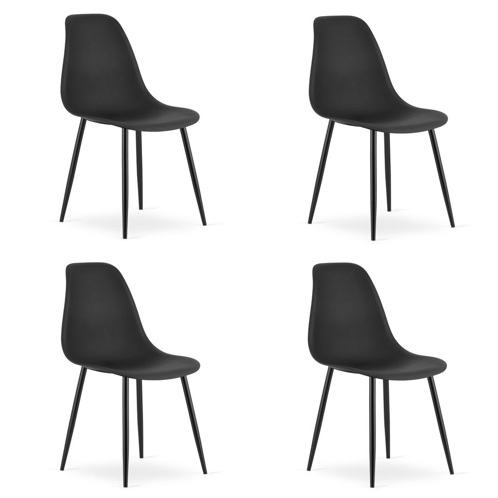WAT Chair Black / Black Legs X 4