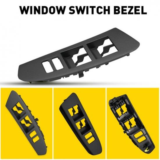 WINDOW SWITCH DOOR TRIM BEZEL MASTER LEFT PANEL FRONT Fit TOYOTA TACOMA 2012-15