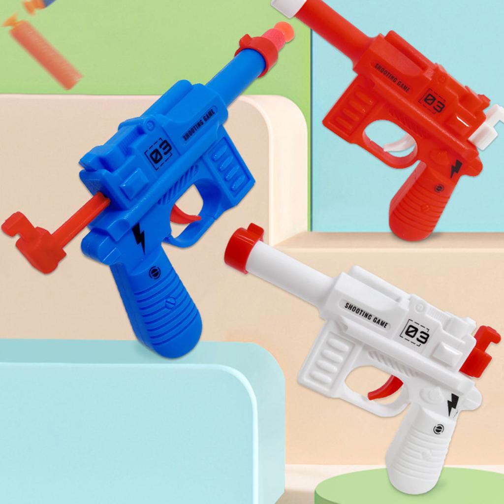 Blaster-Pistole, Spielzeugpistole mit 10 Stück Soft-Darts, Spielzeug-Blaster-Pistolen für Kinder, Spielzeugpistole mit auswerfenden Soft-Kugeln