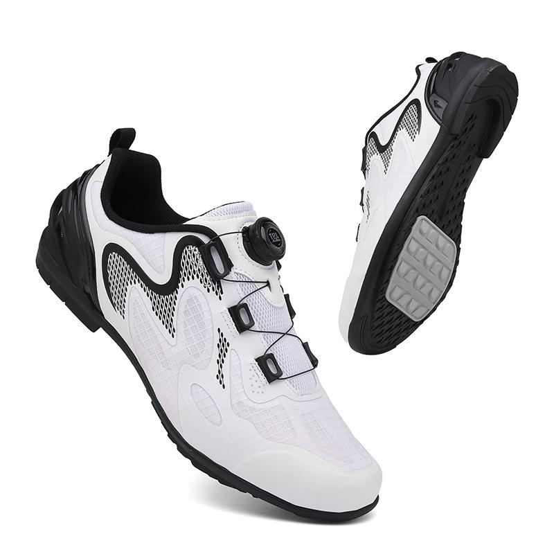 Professional Racing Road Bike Cycling Shoes Men Outdoor Non-Slip MTB Bicycle Sneakers Breathable Self-Locking Sports Cleat Shoes