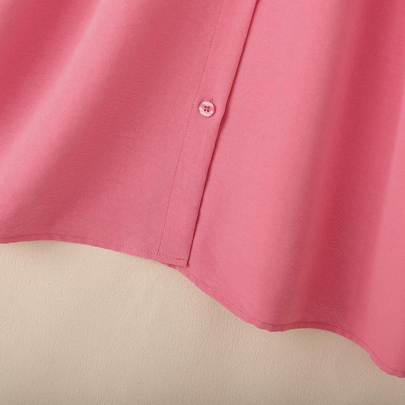 ZANZEA Women Casual Round Neck Solid Color Long Sleeve Loose Blouse