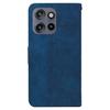 For Motorola Edge 50 Neo 5G/Moto S50 5G/Thinkphone 25 5G Case Geometry Pattern Leather Wallet Phone Cover with Wrist Strap