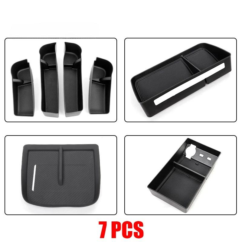 For Lynk & Co 08 EMP 2025 2026 Car Under Screen Storage Box Dashboard Storage Box Center Console Armrest Storage Box Accessories