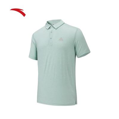 Herren Eisseide Schnelltrocknendes Poloshirt