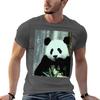 Eating Panda Tshirt T Shirt Custom Print Unisex T Shirt Cotton Unisex T Shirts Graphic Tshirt