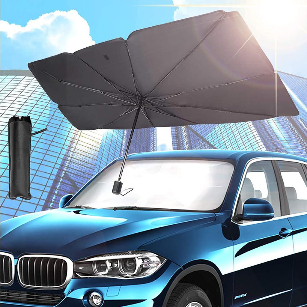 Car Sun Shade, Foldable, Umbrella, Front Shade, Sun Protection, Sun Protection, Sun Protection, Double